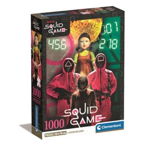 Clementoni Puzzle 1000 ks Kompaktní Netflix Squid Game 39859