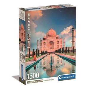 Clementoni Puzzle 1500 dílků Kompaktní Taj Mahal 31718