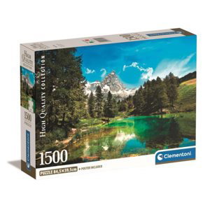Clementoni Puzzle 1500 dílků Kompaktní Blue Lake 31720