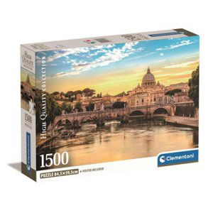 Clementoni Puzzle 1500 dílků Kompaktní Řím 31717
