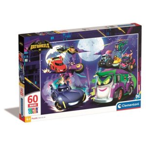 Clementoni Puzzle 60 ks Maxi SuperColor Batwheels 26597