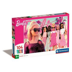 Clementoni Puzzle 104 dílků Super Barbie 25752