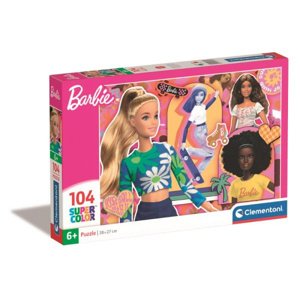 Clementoni Puzzle 104 dílků Super Barbie 25753