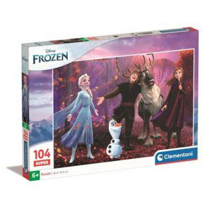 Clementoni Puzzle 104 dílků Super Frozen Frozen 25771