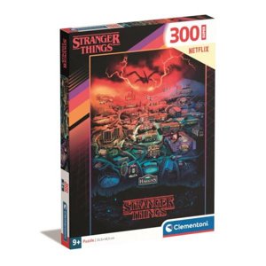 Clementoni Puzzle 300 dílků Super Stranger Things 21730