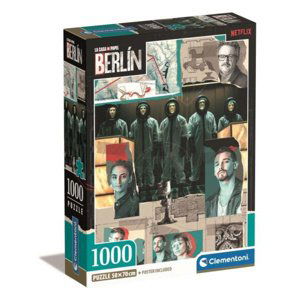 Clementoni Puzzle 1000 dílků Kompaktní Netflix Berlin 39848
