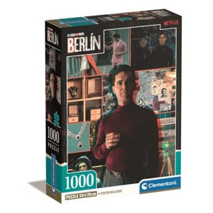 Clementoni Puzzle 1000 dílků Kompaktní Netflix Berlin 39849