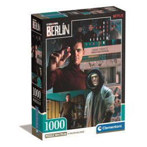 Clementoni Puzzle 1000 dílků Kompaktní Netflix Berlin 39850