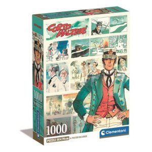 Clementoni Puzzle 1000 dílků Kompaktní Corto Maltese 39808