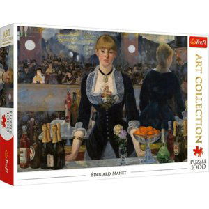 Puzzle 1000 dílků Art Collection Bar ve Folies-Bergere. Edouard Manet. 10819 Trefl