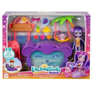 Enchantimals Tropical Pool Set + Monkey Doll