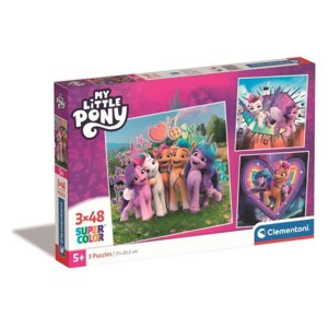 Clementoni Puzzle 3x48 ks My Little Pony 25322