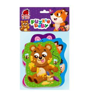 Dětské puzzle Lesní zvířátka RK6010-06