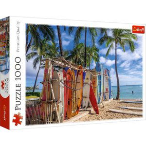 Puzzle 1000 dílků Waikiki Beach Hawaii 10742