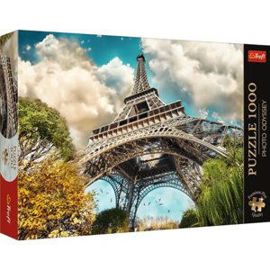 Puzzle 1000 dílků Premium Plus Photo Odyssey: Eilffel Tower v Paříži, Francie 10815 Trefl