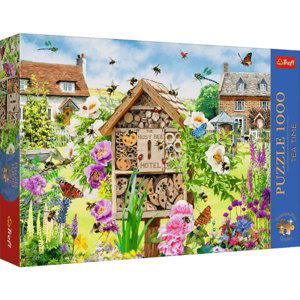 Puzzle 1000 dílků Premium Plus Čajový čas: Domeček pro včely 10809 Trefl