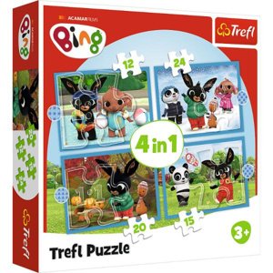 Puzzle 4v1 Happy Bing 34631 Trefl