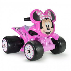 Injusa čtyřkolka Quad Minnie Mouse 6V Pink do 25kg