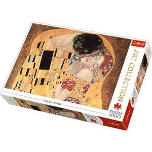 Puzzle 1000 dílků The Kiss od Gustava Klimta 10559 TREFL