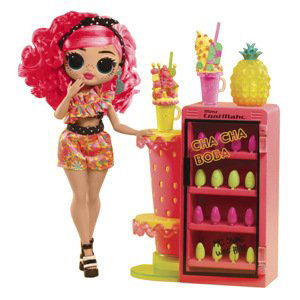 LOL Surprise OMG Pinky Pops Fruit Shop + panenka Sweet Nails