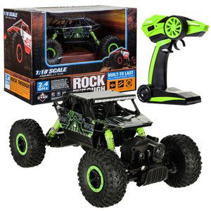 RC auto Rock Crawler HB 2.4GHz 1:18 zelené