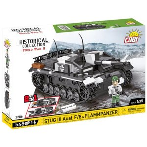 COBI 2286 Historical Collection WWII StuG III Ausf.F/8  Flammpanzer 536 kostek