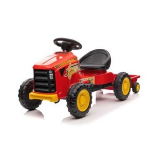Šlapací traktor červený
