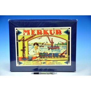 Stavebnice MERKUR Classic C05 217 modelů v krabici 36x28x6cm