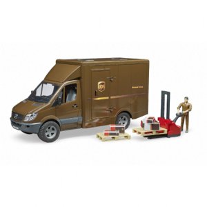 SIK Super - UPS doručovací auto Mercedes-Benz Sprinter 1:50