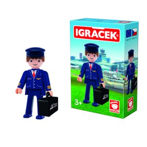 Igráček Pilot - figurka s příslušenstvím