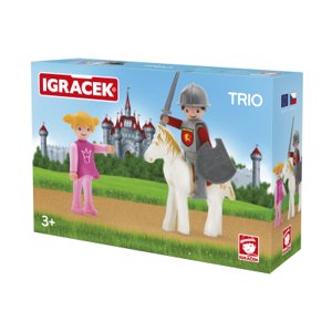 IGRÁČEK TRIO - Princezna, rytíř a bílý kůň