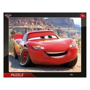 Puzzle 40 dílků: Cars: Blesk McQueen