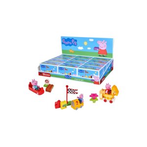 Stavebnice Prasátko Peppa Starter Sets Big Bloxx s figurkou