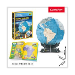 Puzzle 3D National Geograpic Zeměkoule - 21 dílků