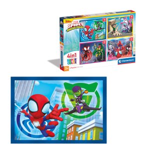 Puzzle 4in1 Spidey a jeho úžasní přátelé