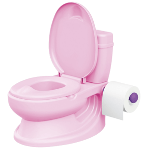 Dětská toaleta růžová