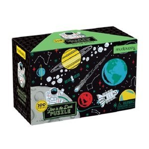 Mudpuppy Svítící puzzle - Vesmír (100 ks)