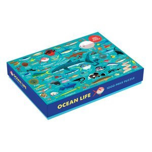 Mudpuppy Puzzle - Život v oceáně (1000 dílků)