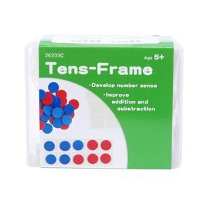 EDX Education Plastic Ten Frame Set