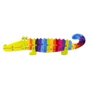 Orange Tree Toys Puzzle abeceda - Krokodýl