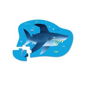 Crocodile Creek Mini puzzle - Žralok (12 ks)