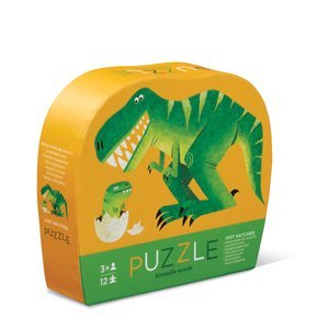 Crocodile Creek Mini puzzle - Malý dinosaurus (12 ks)