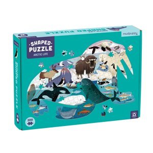 Mudpuppy Tvarované puzzle - Arktický život (300 ks)