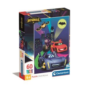 Clementoni - Puzzle 60 Batwheels