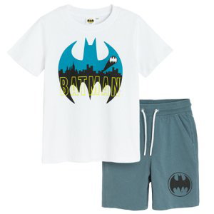 COOL CLUB - Chlapecký SET - Tričko + kraťasy Batman 134