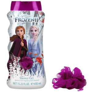 Ledové království Frozen sprchový gel + žínka 450 ml