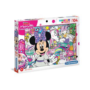 Clementoni - Puzzle Jewels 104 Minnie