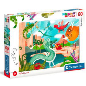 Clementoni - Puzzle 60 Draci