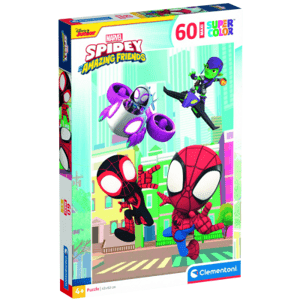 Clementoni - Puzzle Maxi 60 Marvel: Spidey a jeho úžasní přátelé