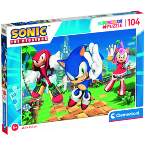 Clementoni - Puzzle 104 Sonic